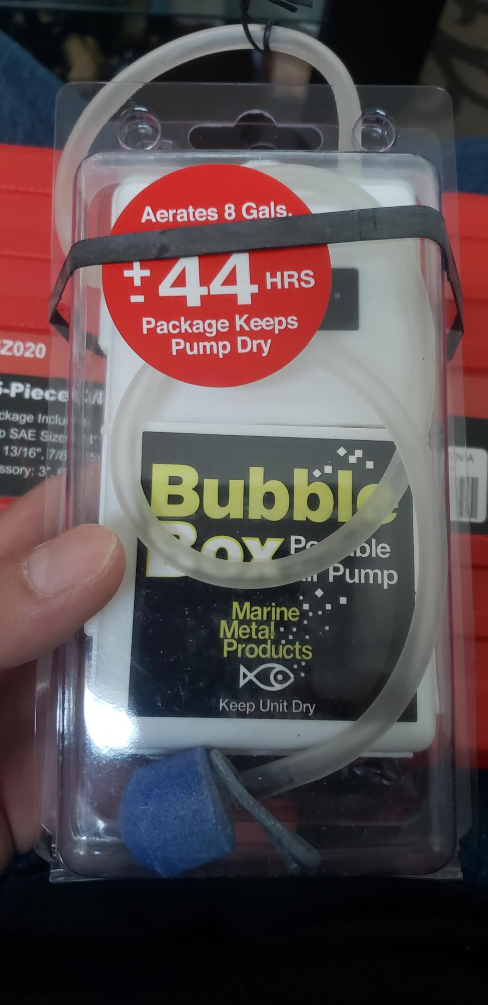 Marine Metal Bubble Box Live Bait Aerator customer photo 1