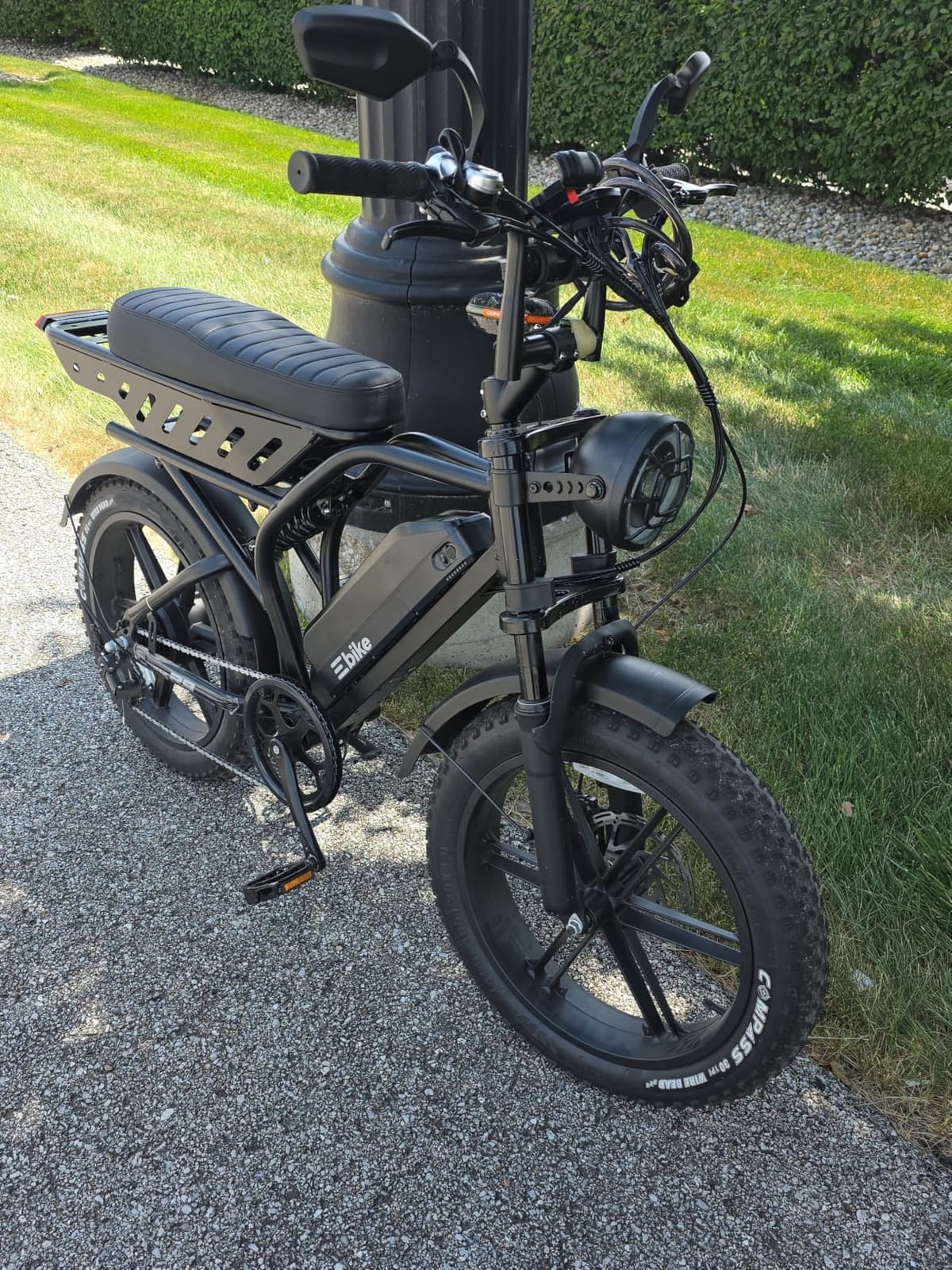 Electric Bike for Adults,48V Removable Battery Retro Ebike,28MPH Top Speed customer photo 2