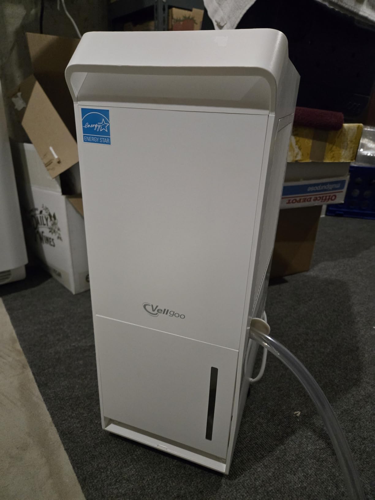 6000 Sq Ft ENERGY STAR Most Efficient Dehumidifier with Pump for Basement customer photo 1