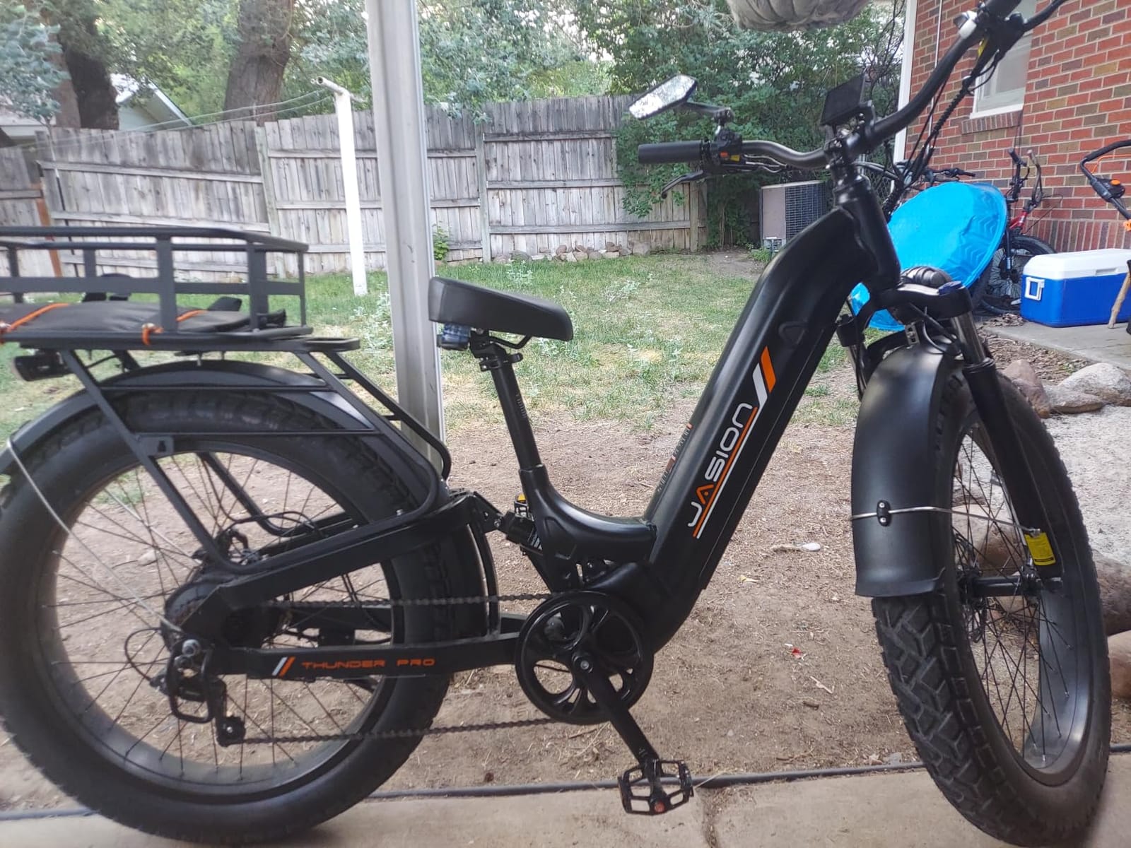 Jasion Thunder PRO/ST Electric Bike,2000W Peak Ebikes for Adults,26''Fat Tire Best Ebike for Men,90 Miles with 1040Wh Battery,35 MPH Max Speed Bicycles,500 lbs Capacity,Certified By UL2849 customer photo 2
