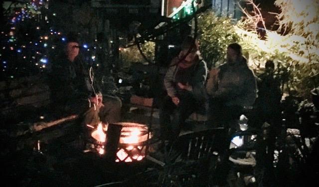 Outdoor Fire Pits for Outside Wood Burning Fire Pit with Cooking Grill customer photo 1