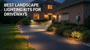 best landscape lighting kits for driveways