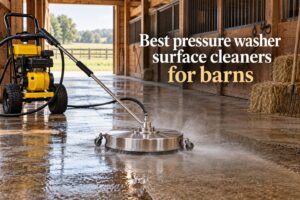 Best pressure washer surface cleaners for barns