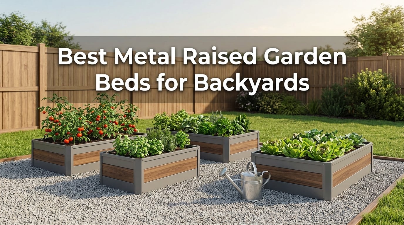 Best Metal Raised Garden Beds for Backyards