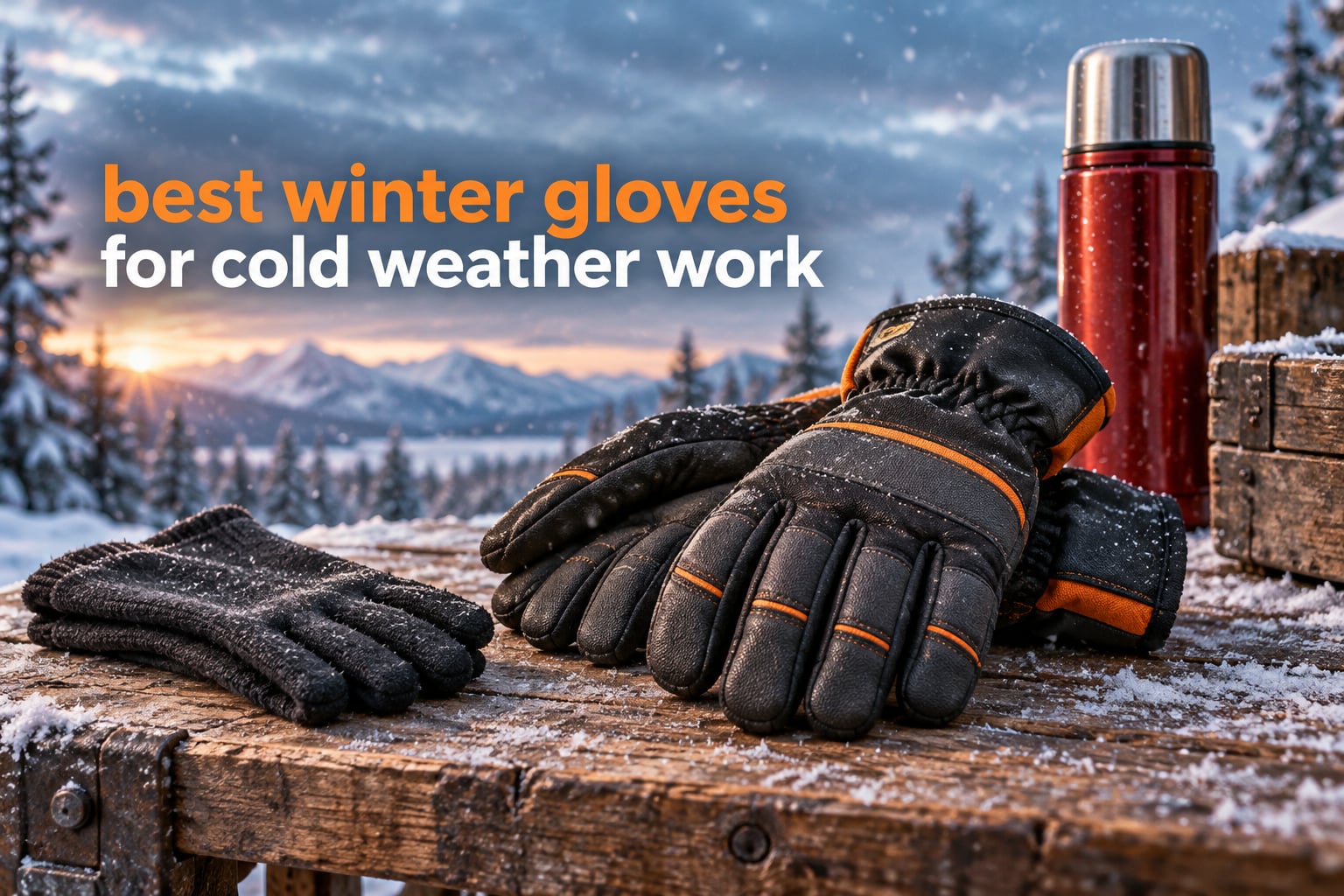 best winter gloves for cold weather work