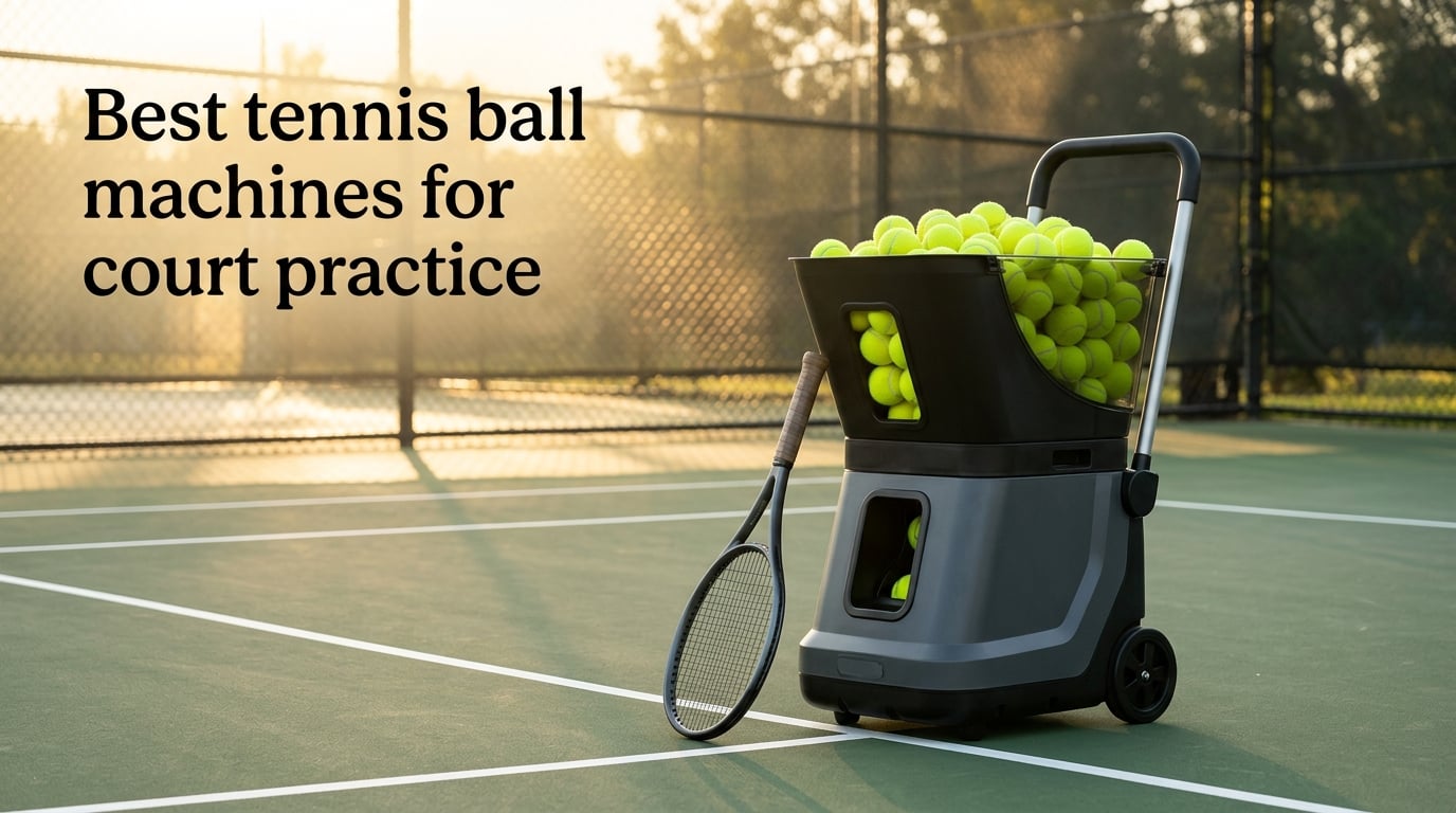Best tennis ball machines for court practice