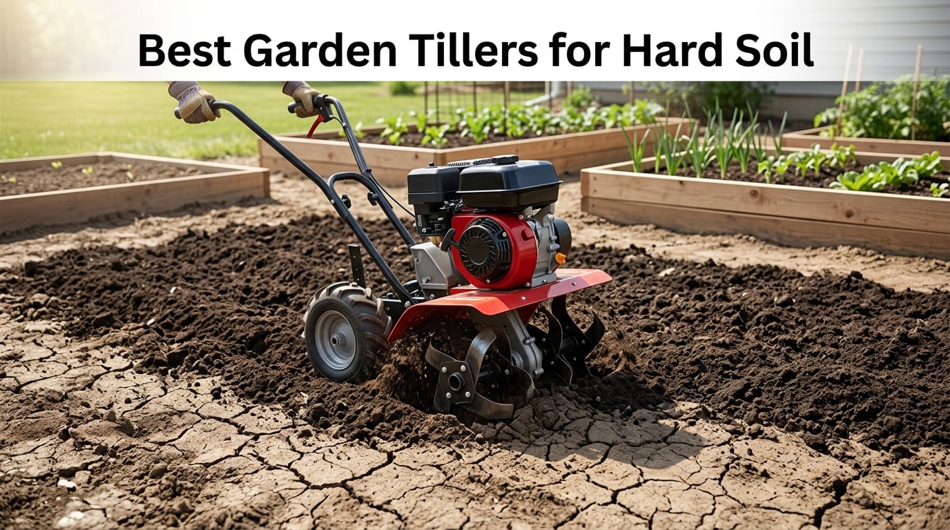 Best Garden Tillers for Hard Soil