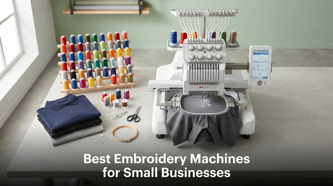 Best Embroidery Machines for Small Businesses