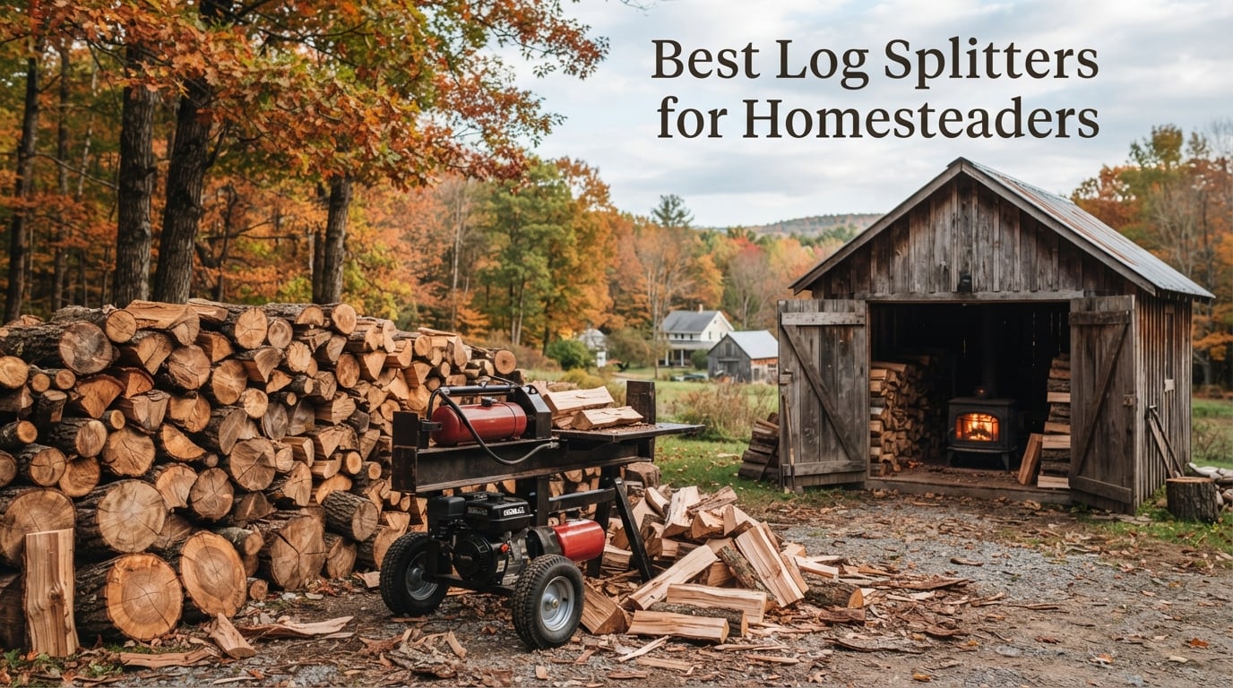 Best Log Splitters for Homesteaders