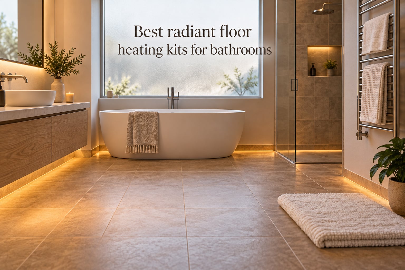 Best radiant floor heating kits for bathrooms