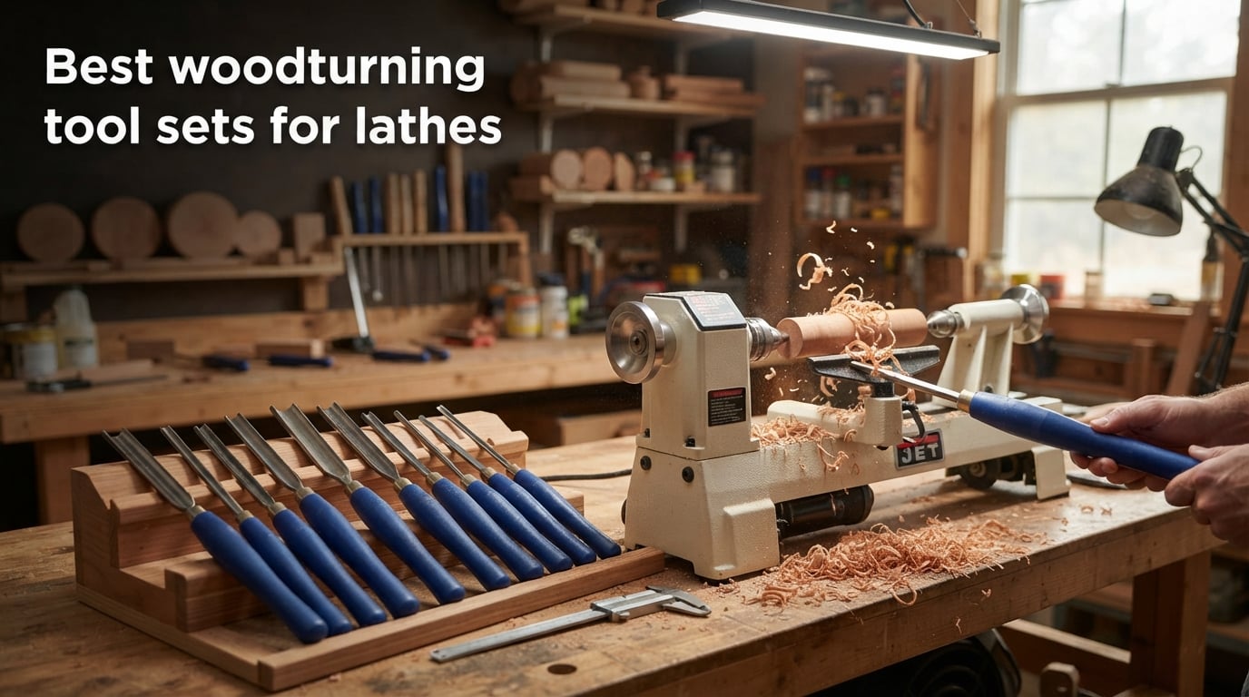 Best woodturning tool sets for lathes