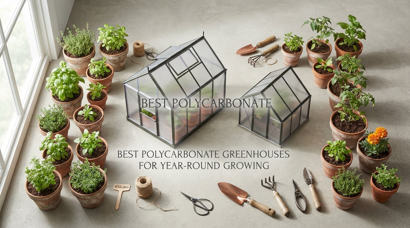 Best Polycarbonate Greenhouses for Year-Round Growing