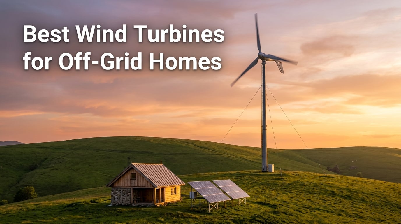 Best Wind Turbines for Off-Grid Homes