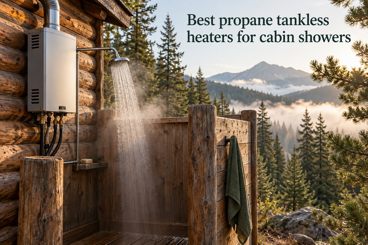 Best propane tankless heaters for cabin showers