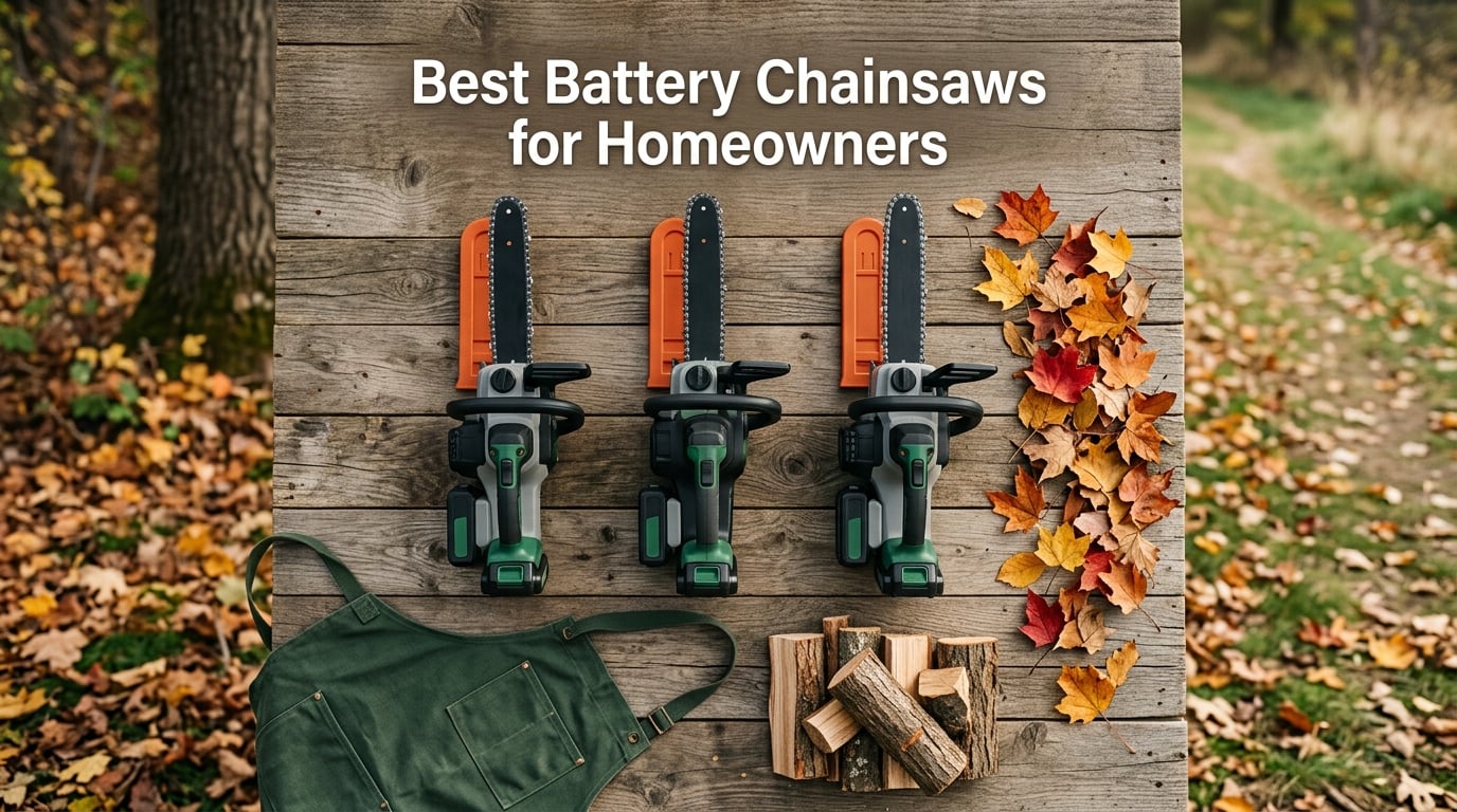 Best Battery Chainsaws for Homeowners