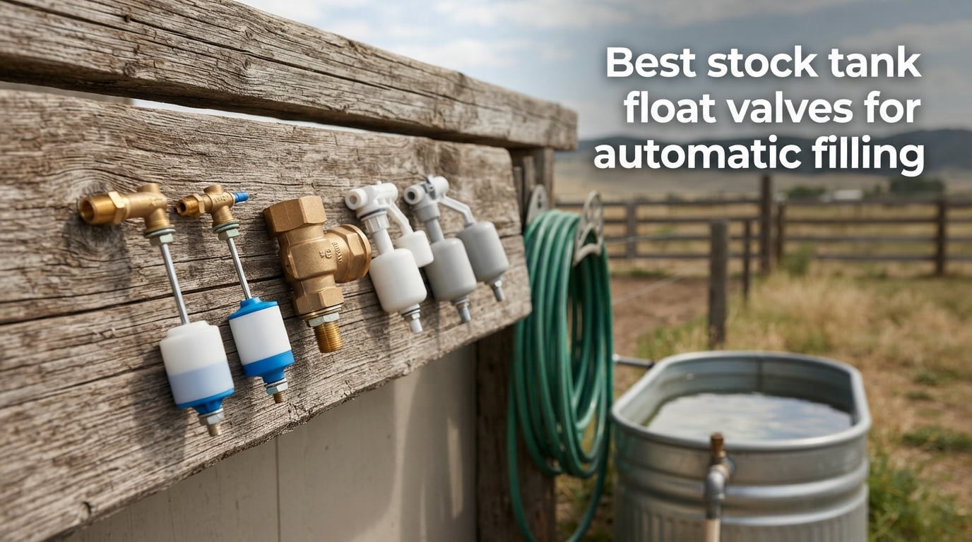 Best stock tank float valves for automatic filling