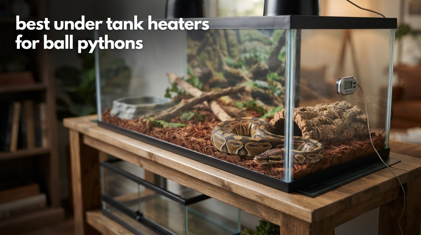 best under tank heaters for ball pythons
