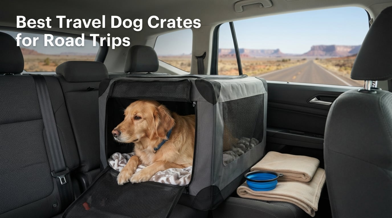 Best Travel Dog Crates for Road Trips