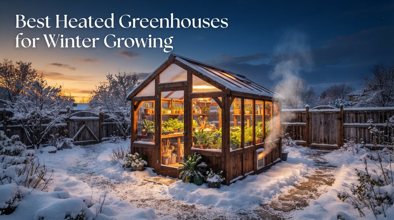Best Heated Greenhouses for Winter Growing