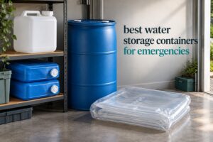 best water storage containers for emergencies