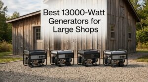 Best 13000-Watt Generators for Large Shops