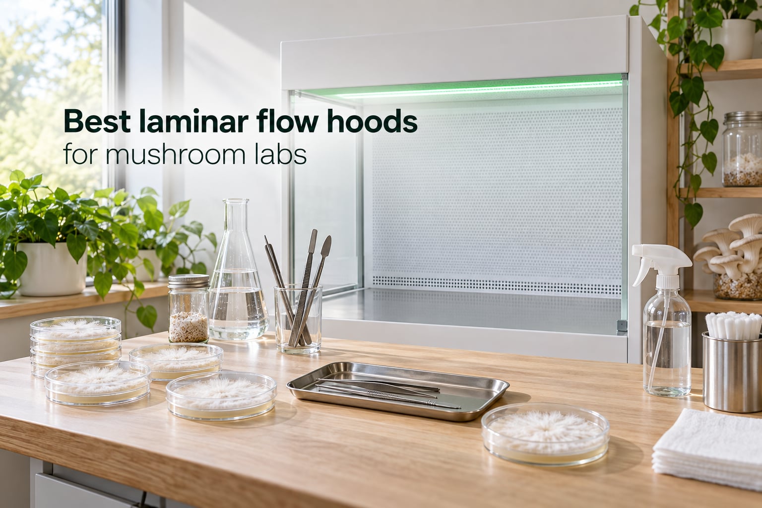 Best laminar flow hoods for mushroom labs