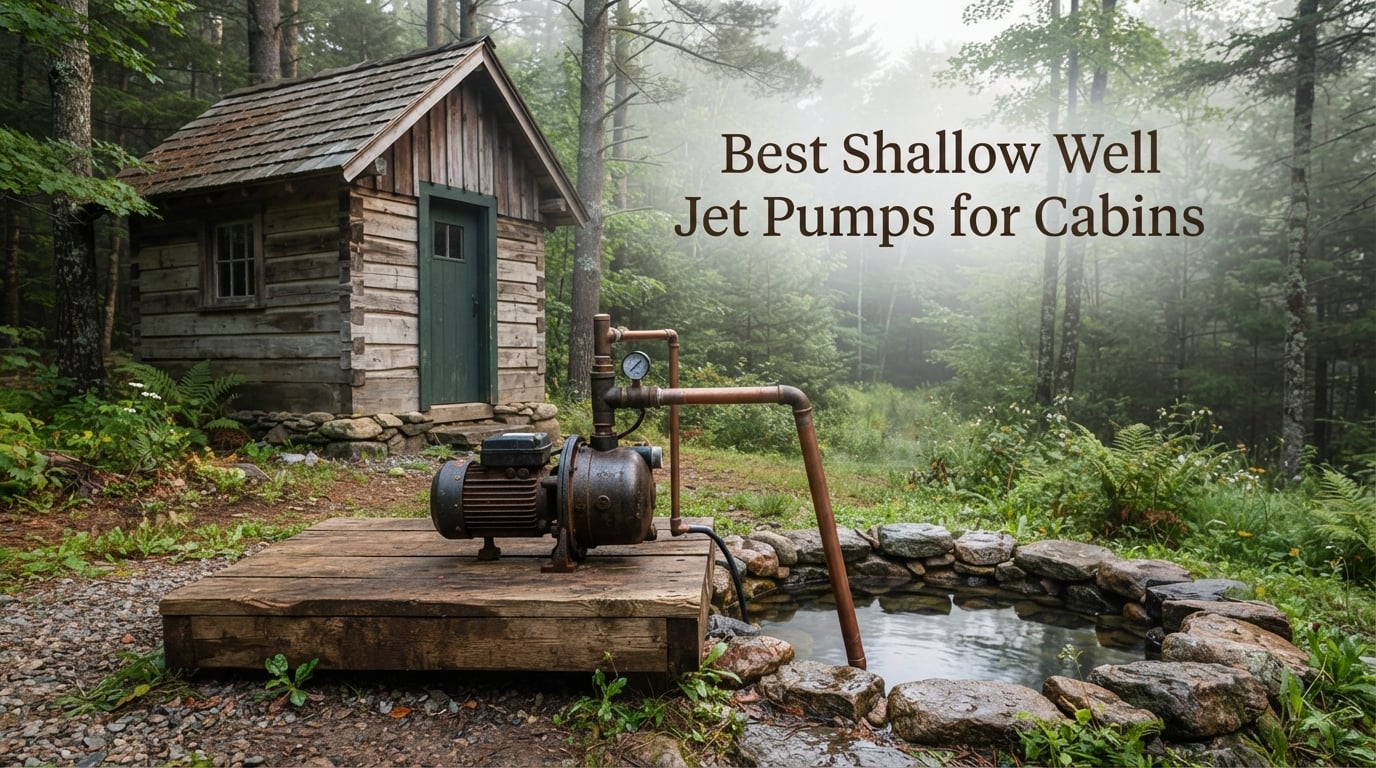 Best Shallow Well Jet Pumps for Cabins