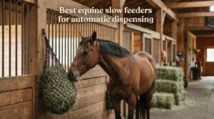 Best equine slow feeders for automatic dispensing