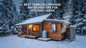 Best tankless propane water heaters for off-grid cabins
