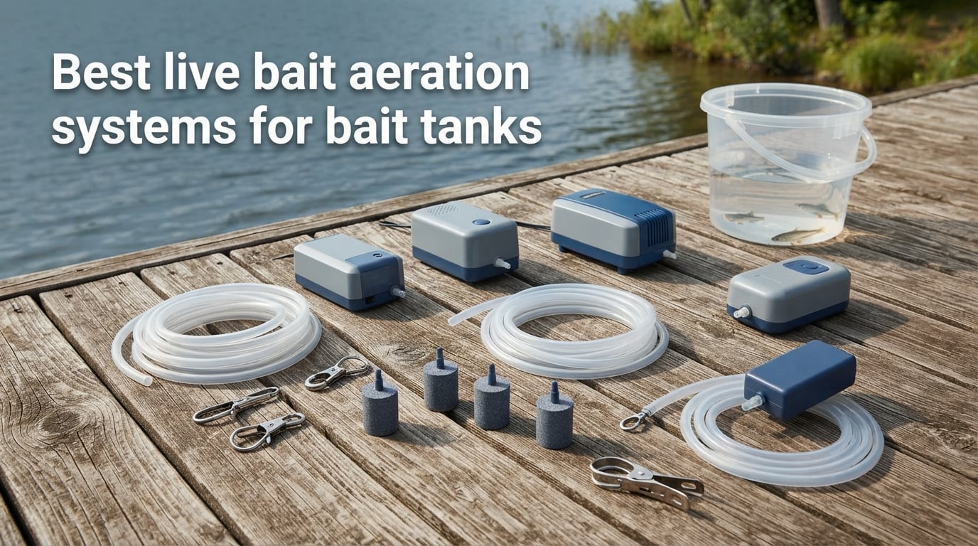 Best live bait aeration systems for bait tanks