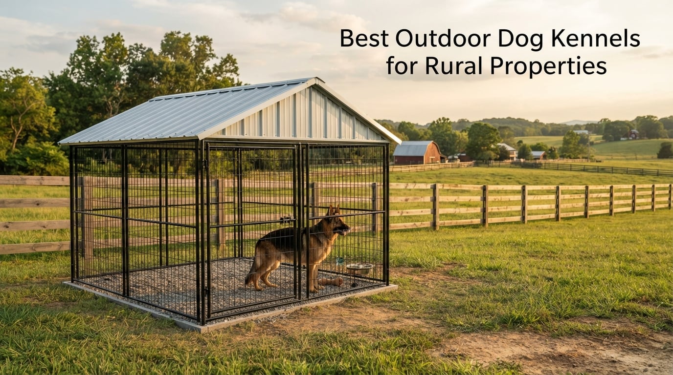 Best Outdoor Dog Kennels for Rural Properties