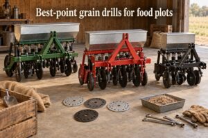 Best 3-point grain drills for food plots