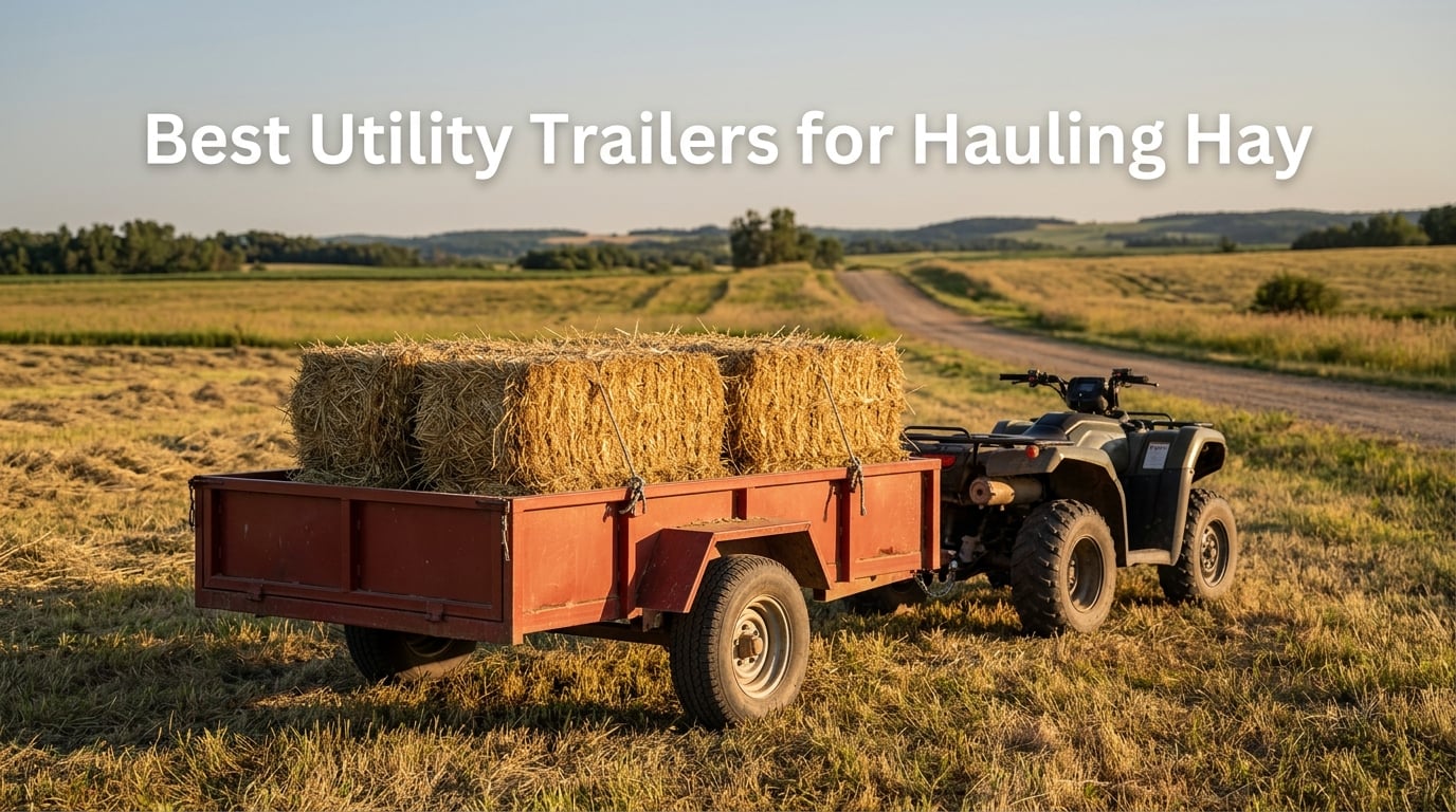 Best Utility Trailers for Hauling Hay