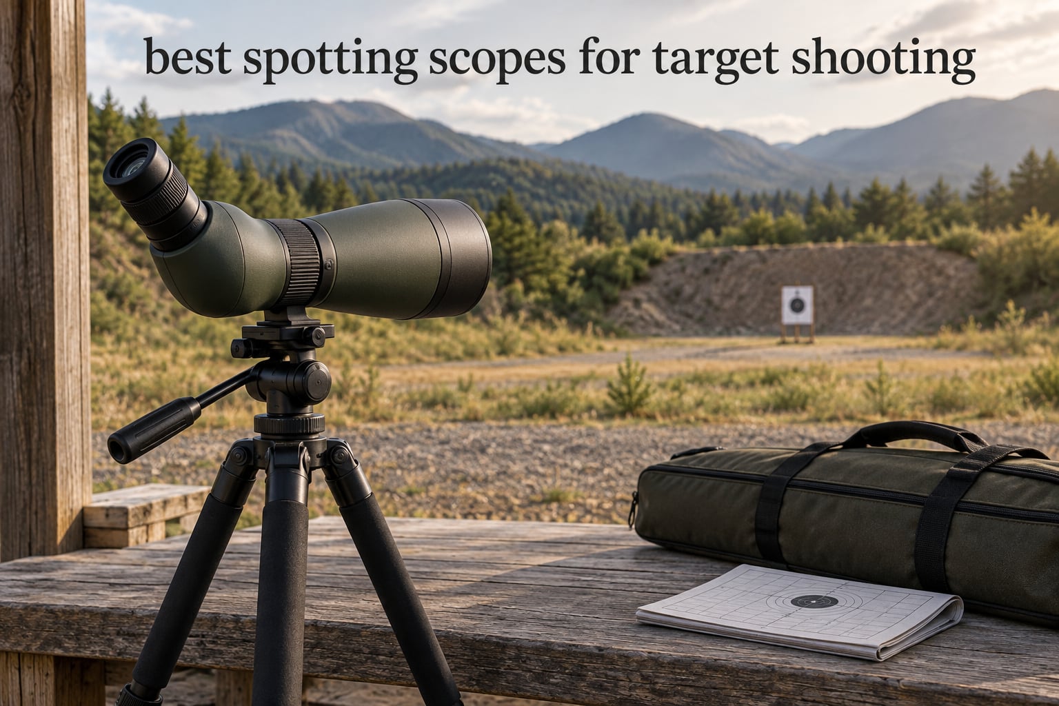 best spotting scopes for target shooting