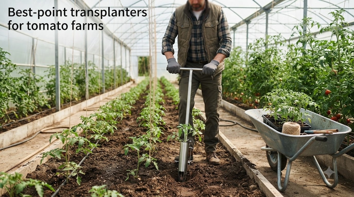 Best 3-point transplanters for tomato farms