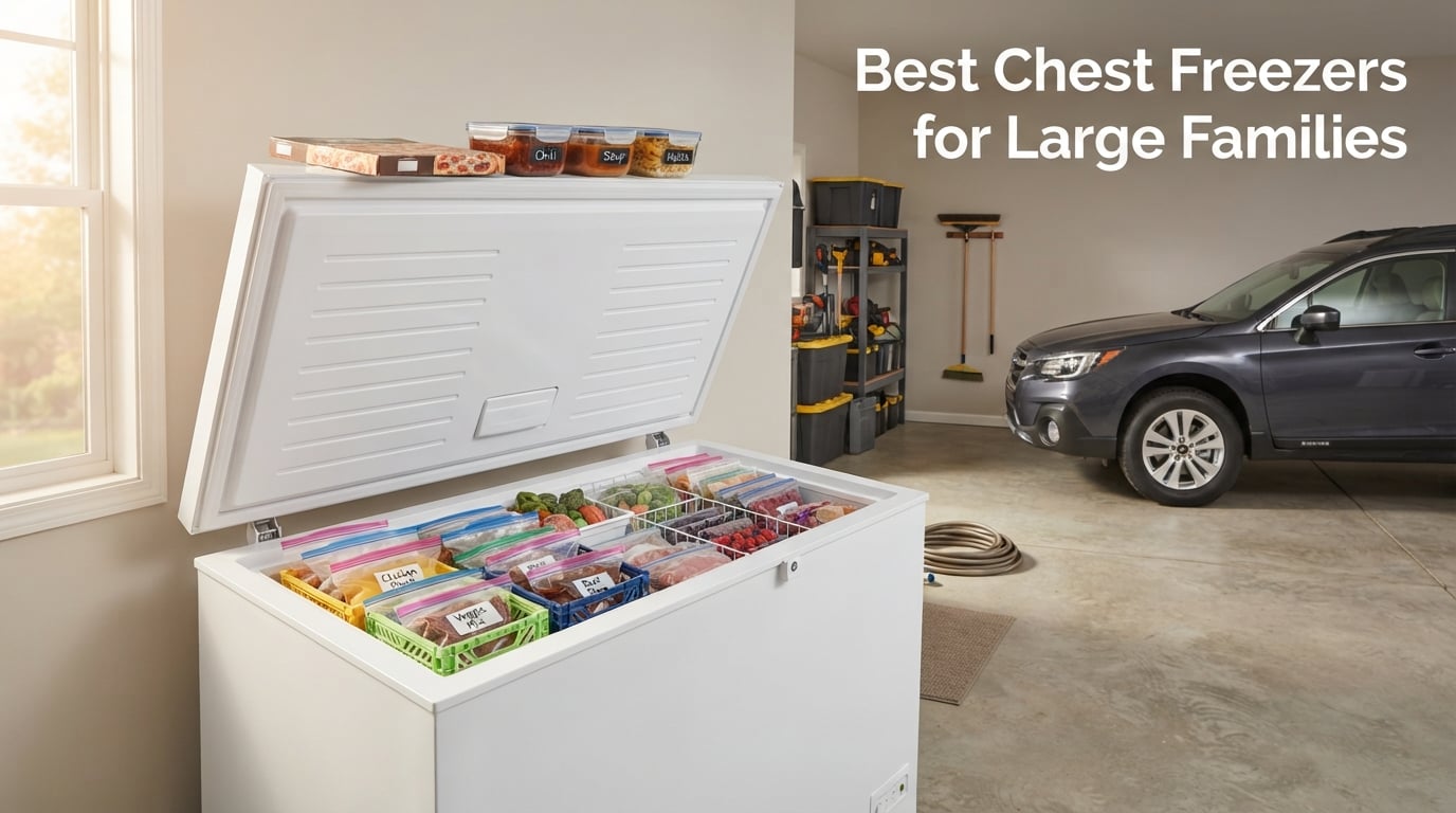 Best Chest Freezers for Large Families