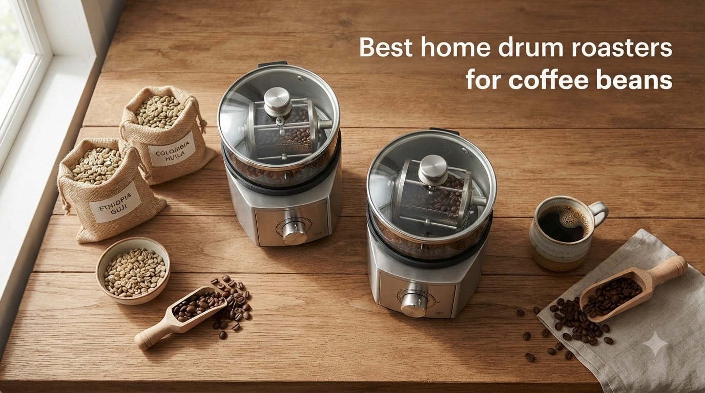 Best home drum roasters for coffee beans