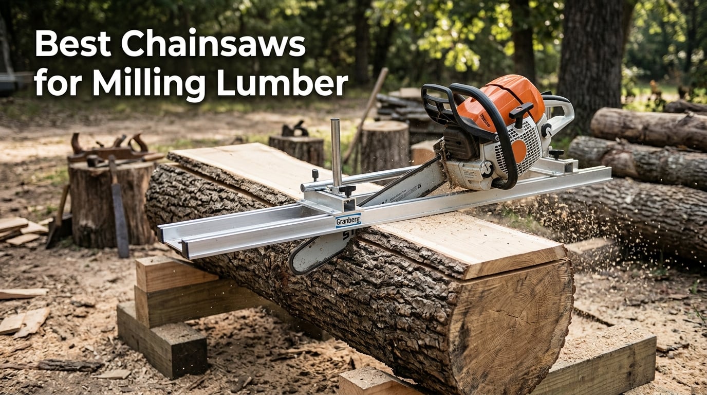 Best Chainsaws for Milling Lumber