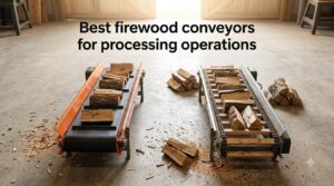 Best firewood conveyors for processing operations