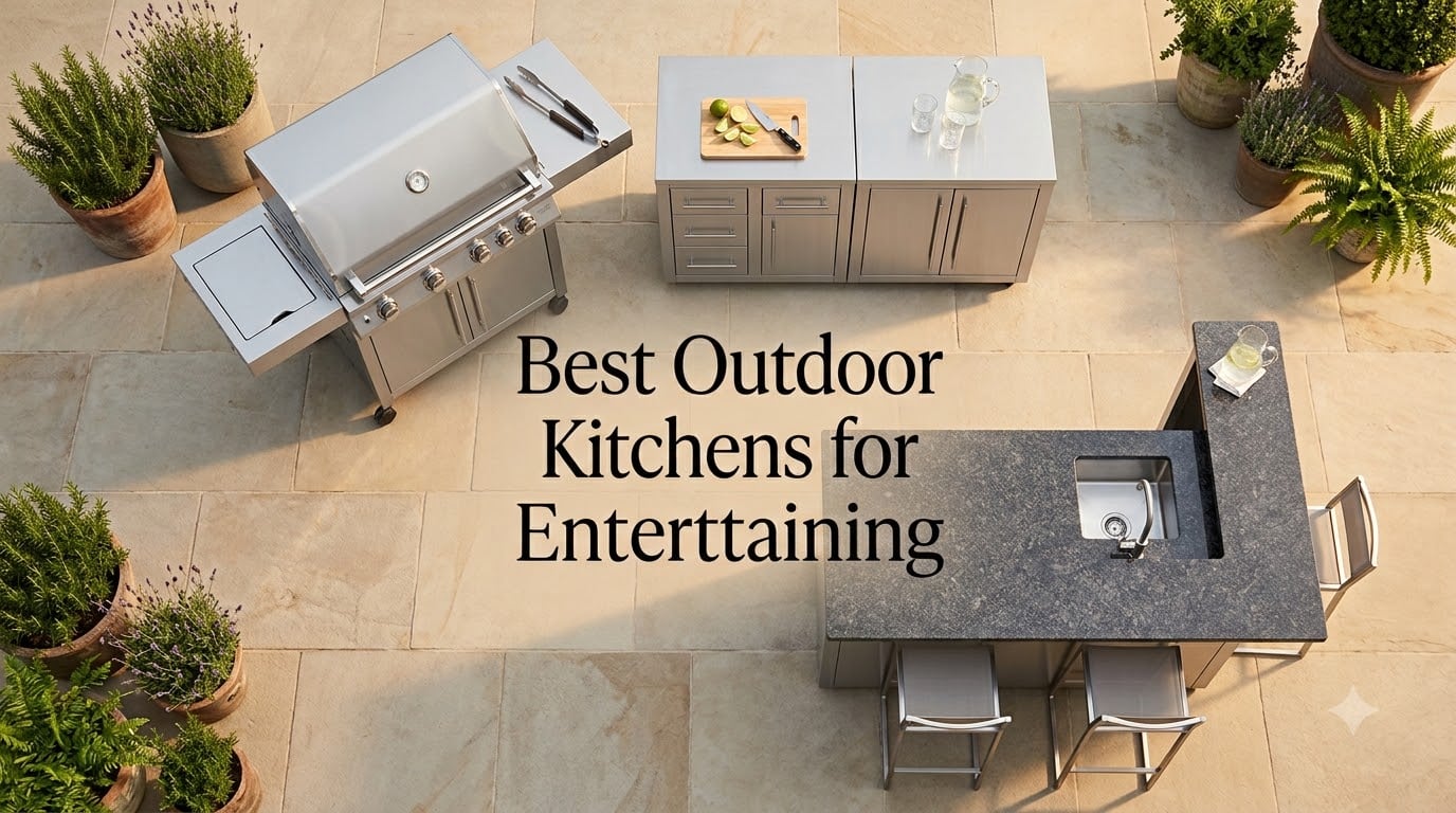 Best Outdoor Kitchens for Entertaining