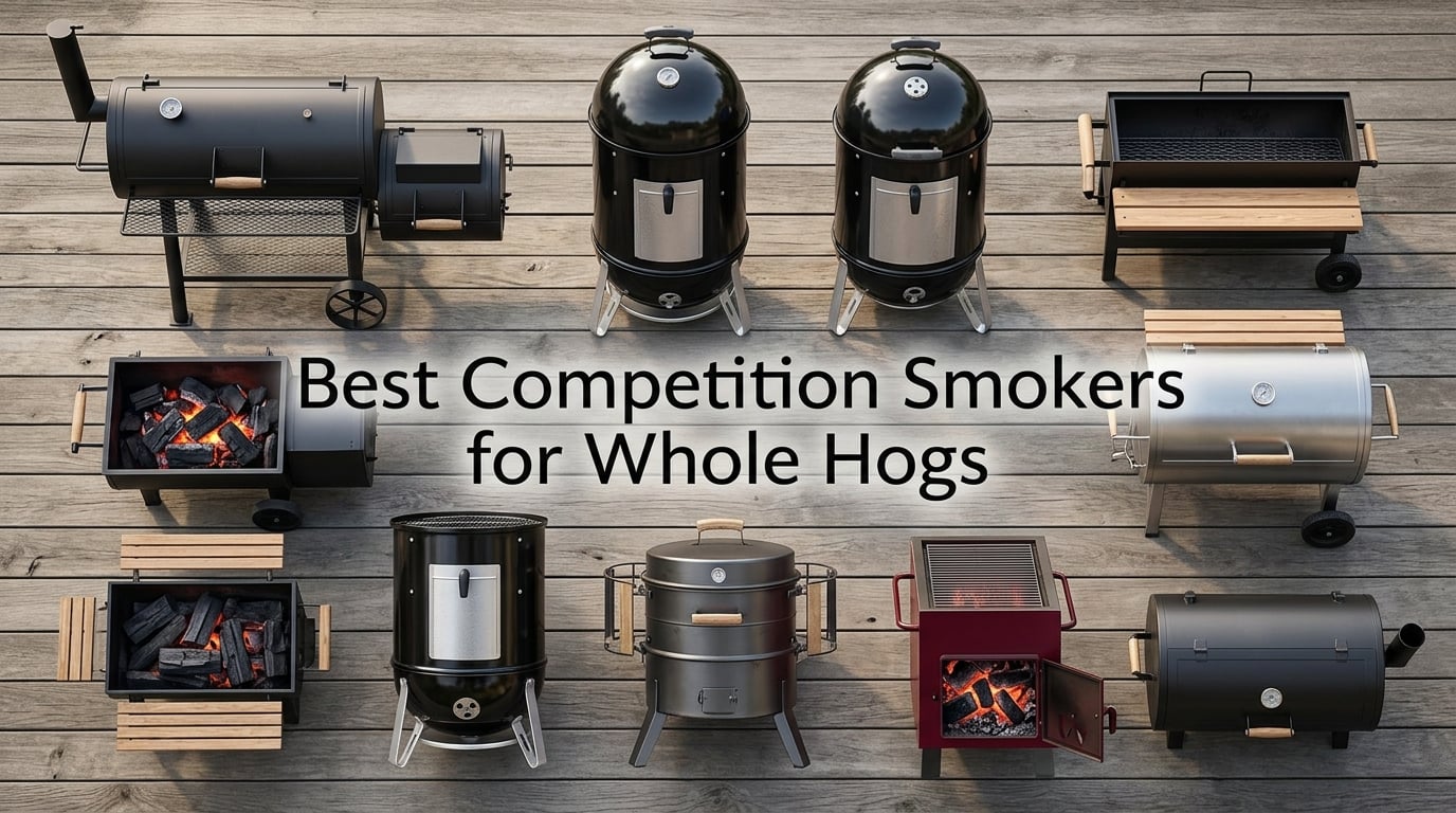Best Competition Smokers for Whole Hogs