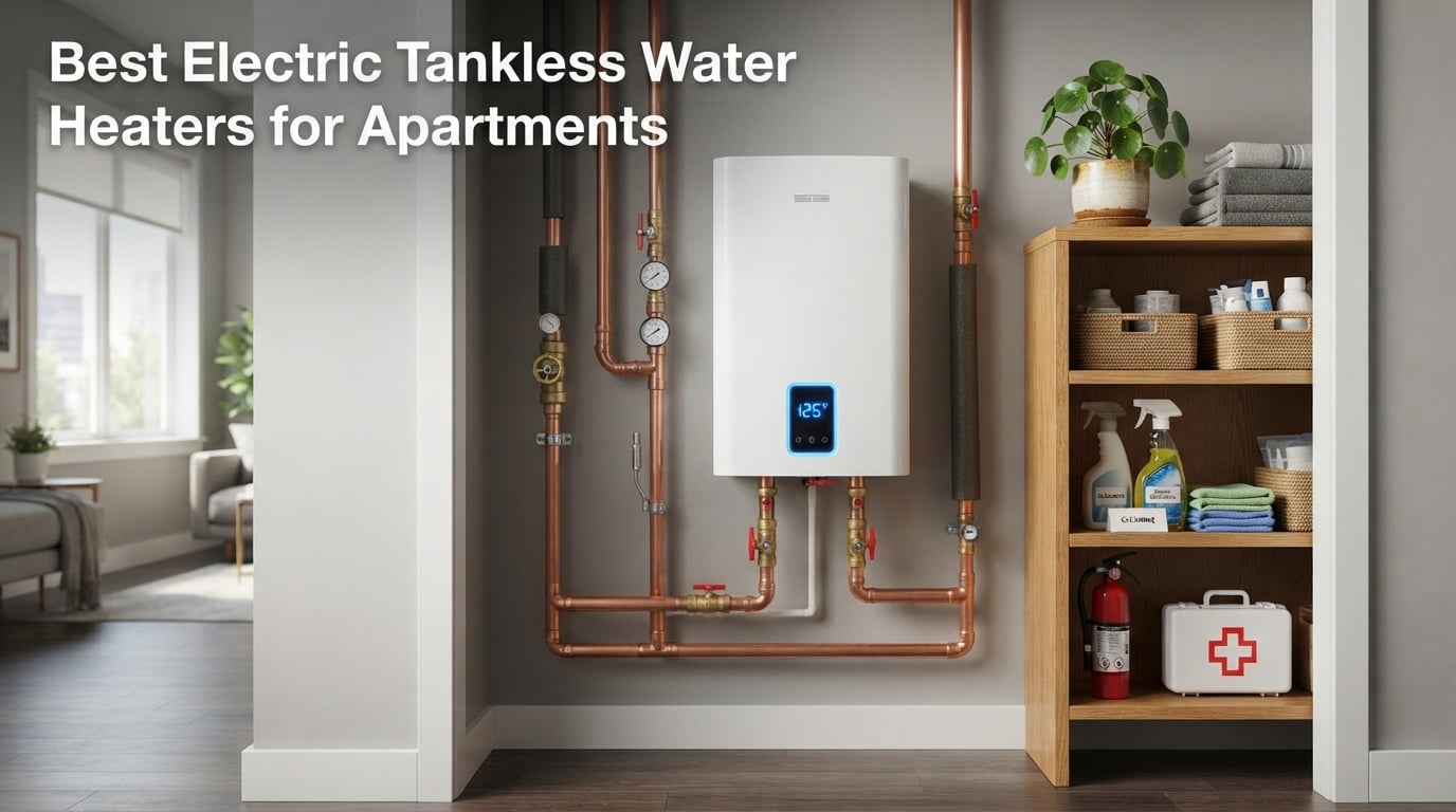 Best Electric Tankless Water Heaters for Apartments