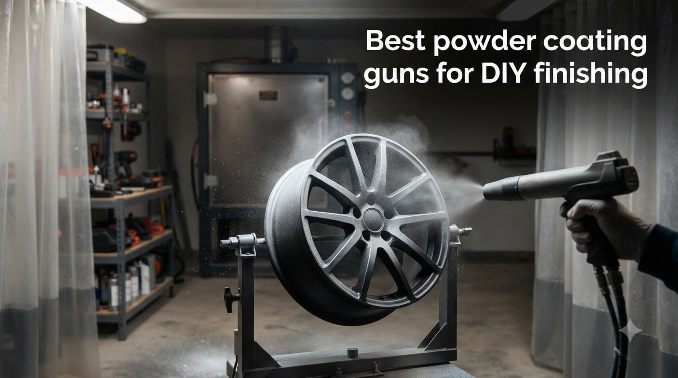 Best powder coating guns for DIY finishing