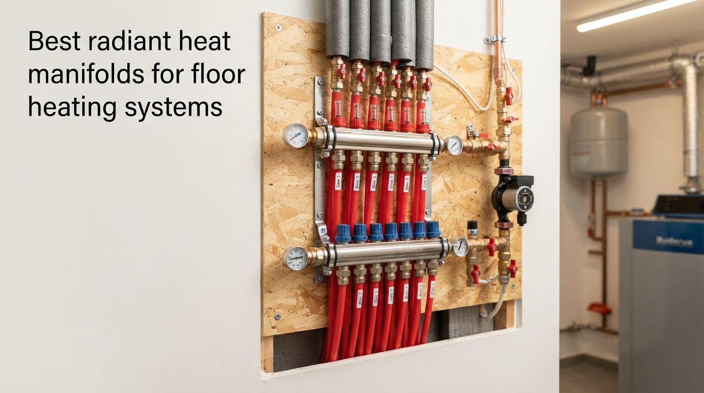 Best radiant heat manifolds for floor heating systems