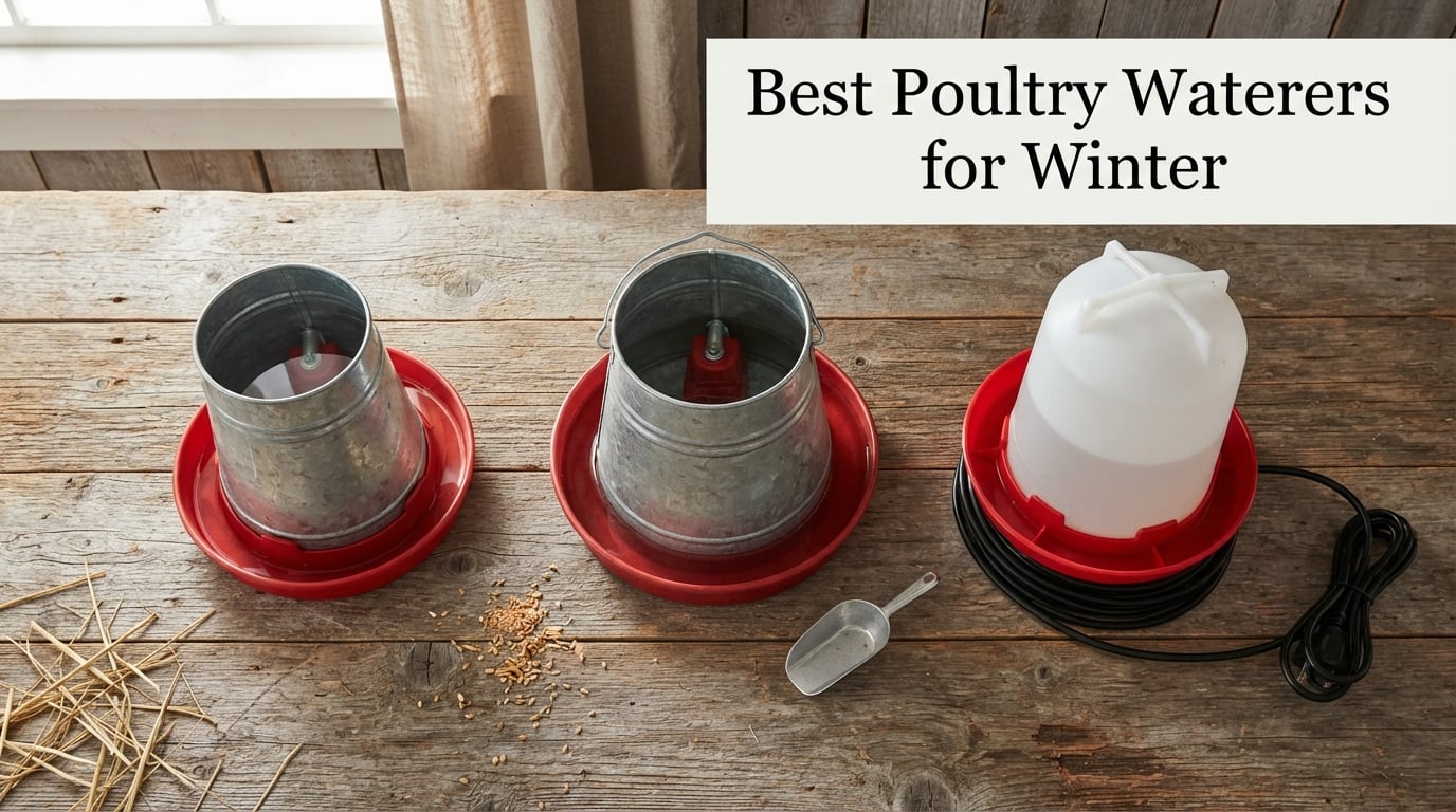 Best Poultry Waterers for Winter