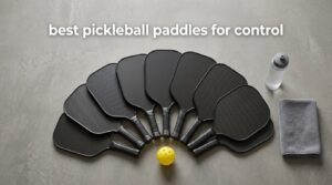 best pickleball paddles for control