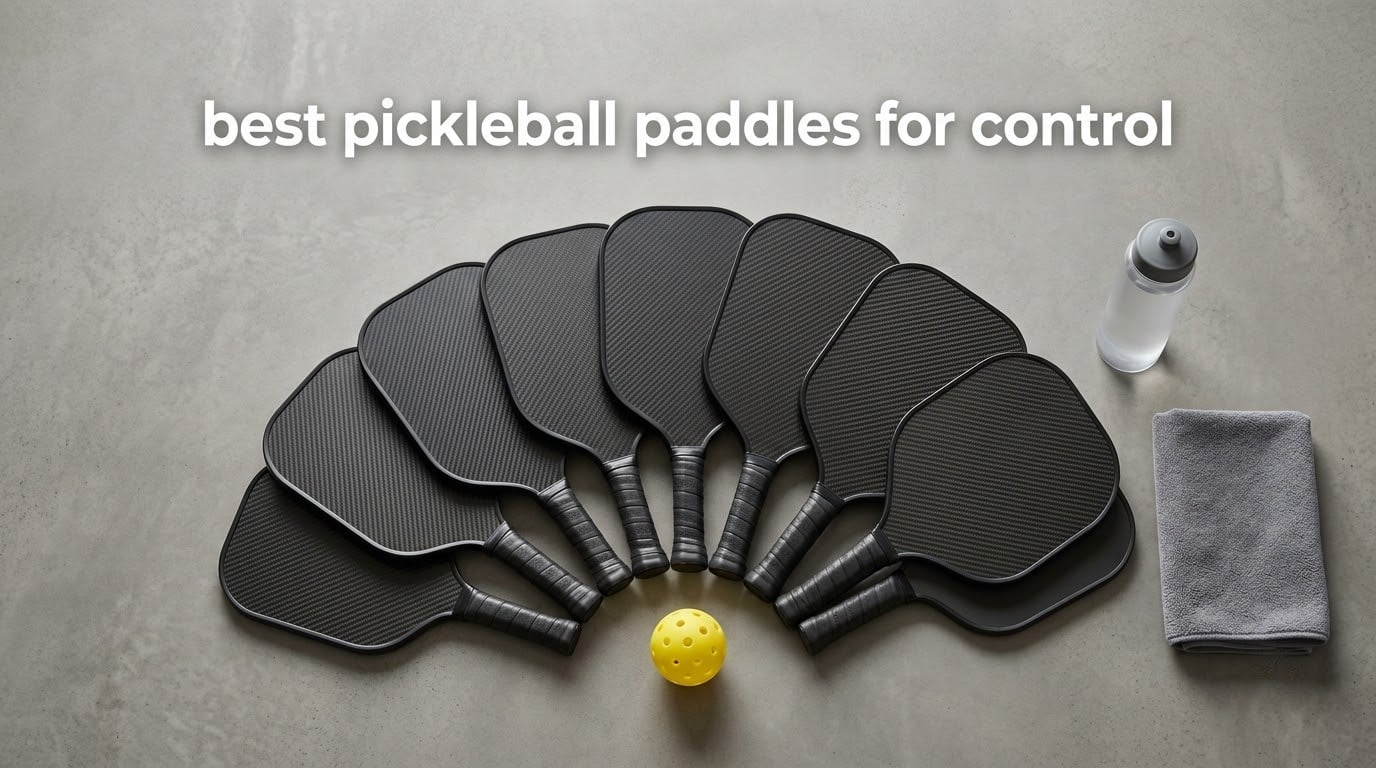 best pickleball paddles for control