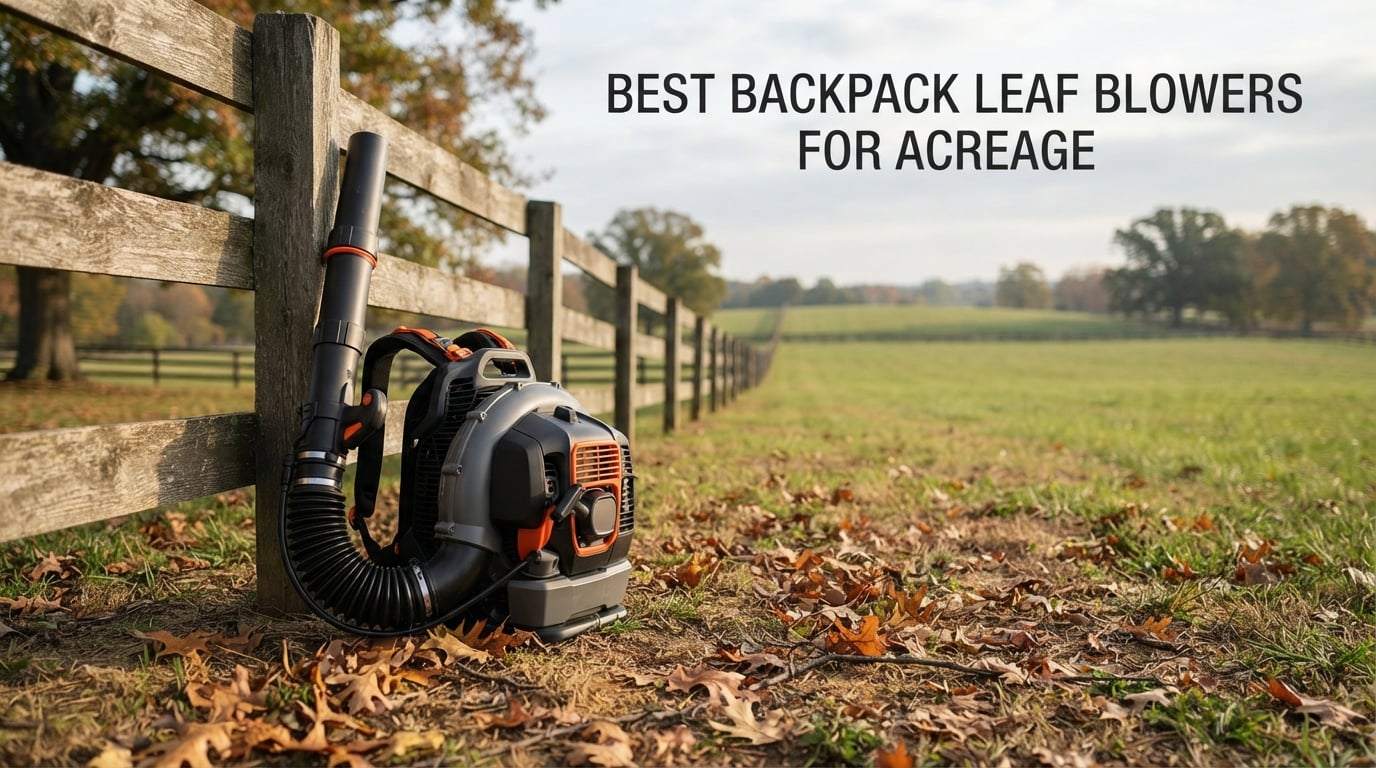 Best Backpack Leaf Blowers for Acreage