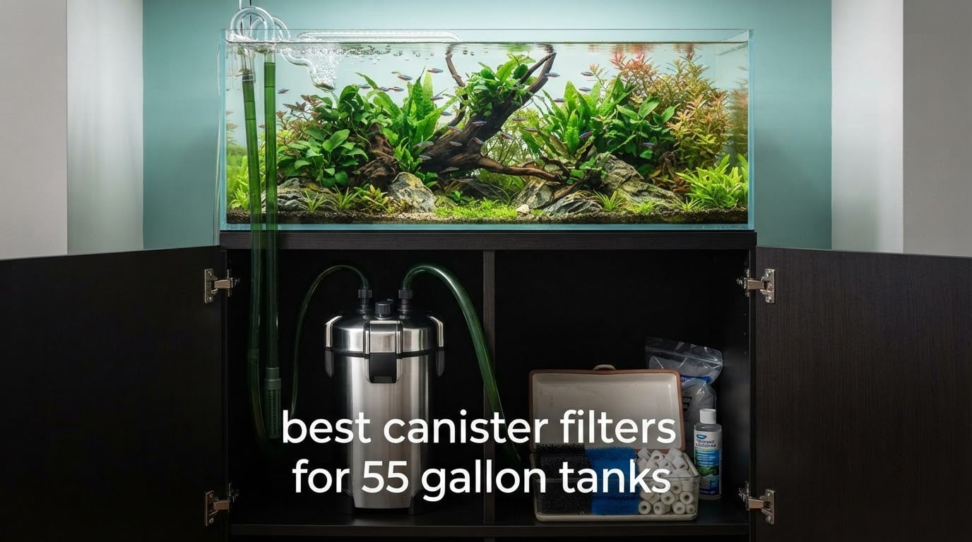 best canister filters for 55 gallon tanks