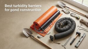 Best turbidity barriers for pond construction